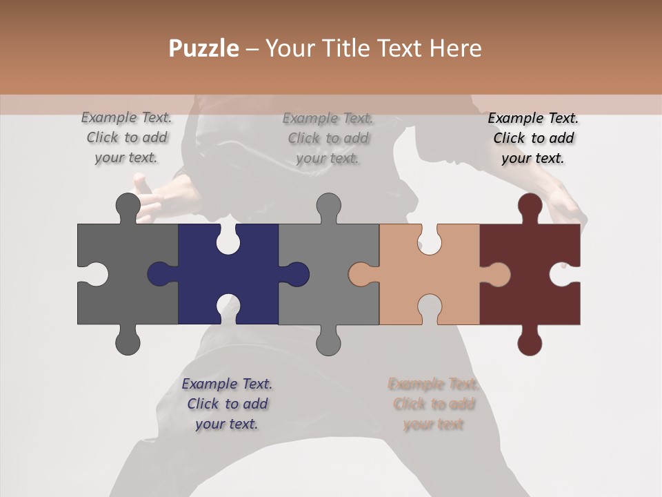 Young Exercise Fashion PowerPoint Template