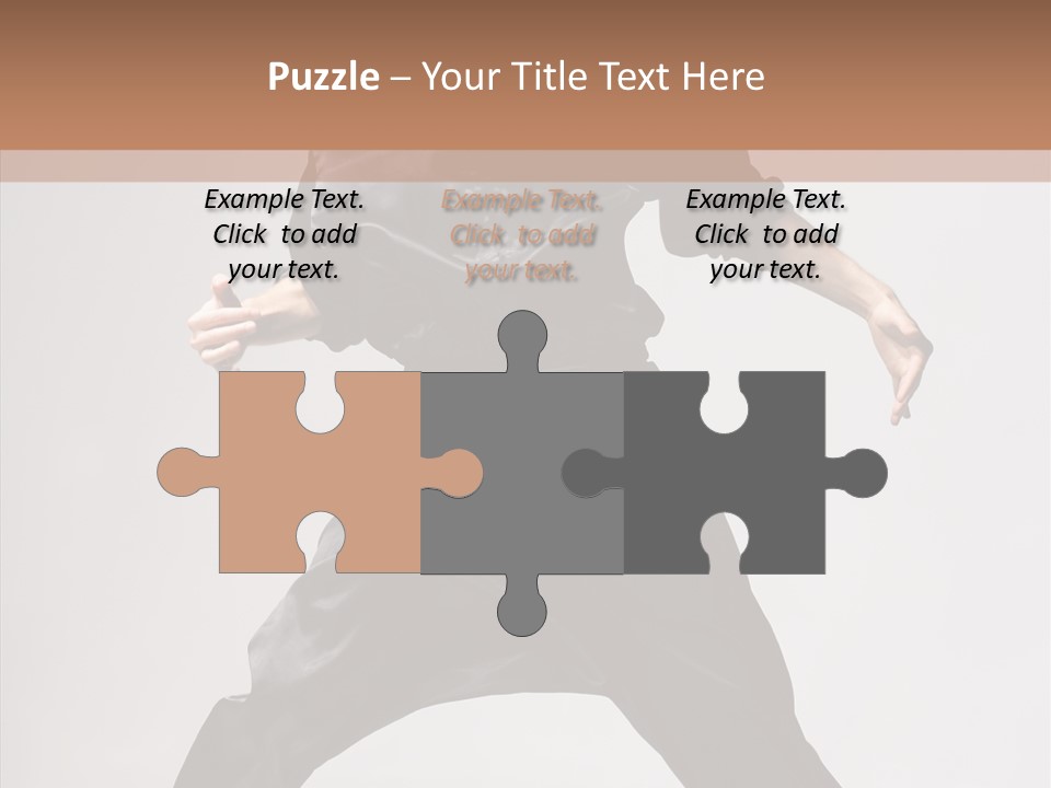 Young Exercise Fashion PowerPoint Template