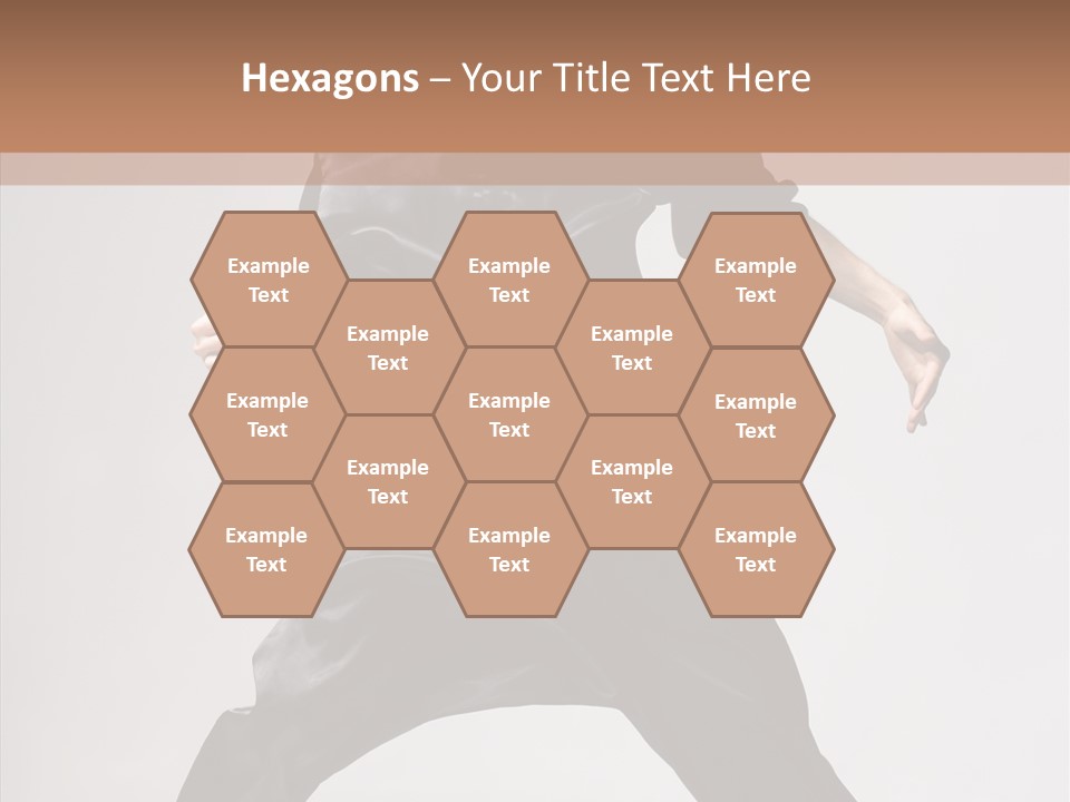 Young Exercise Fashion PowerPoint Template