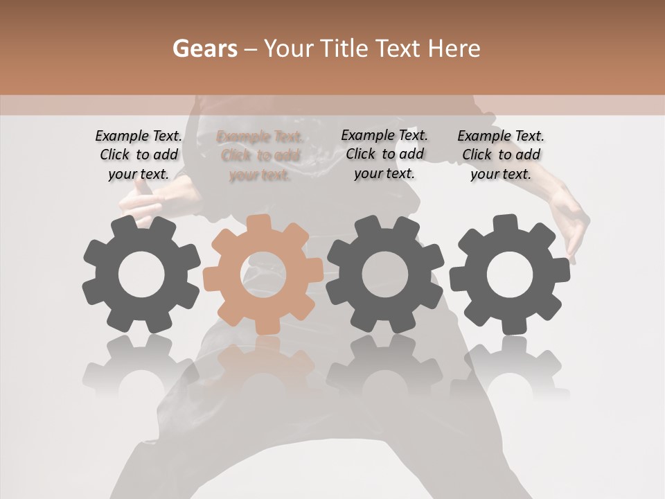 Young Exercise Fashion PowerPoint Template