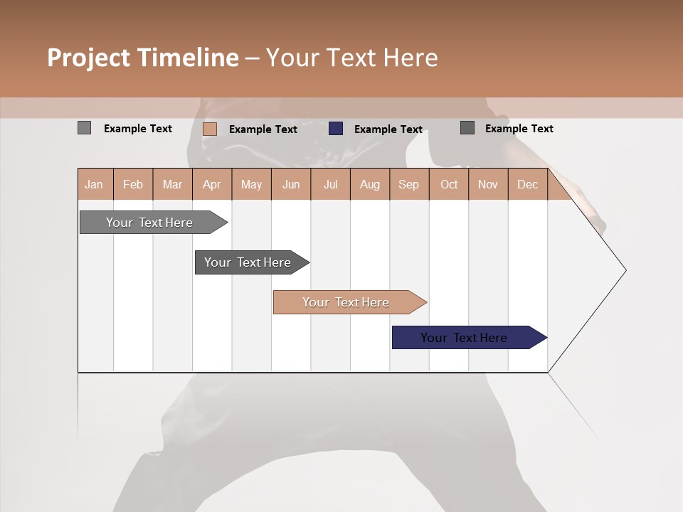 Young Exercise Fashion PowerPoint Template