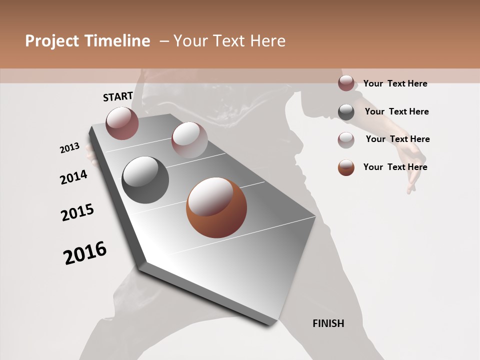 Young Exercise Fashion PowerPoint Template