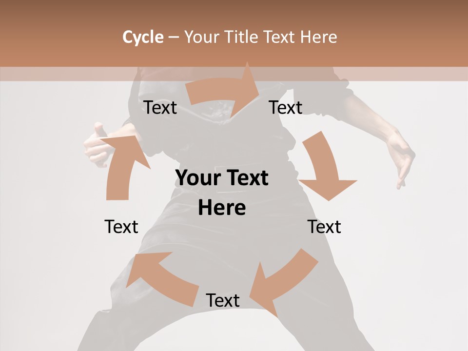 Young Exercise Fashion PowerPoint Template