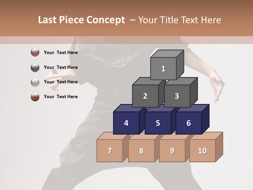 Young Exercise Fashion PowerPoint Template