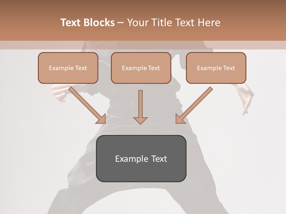 Young Exercise Fashion PowerPoint Template