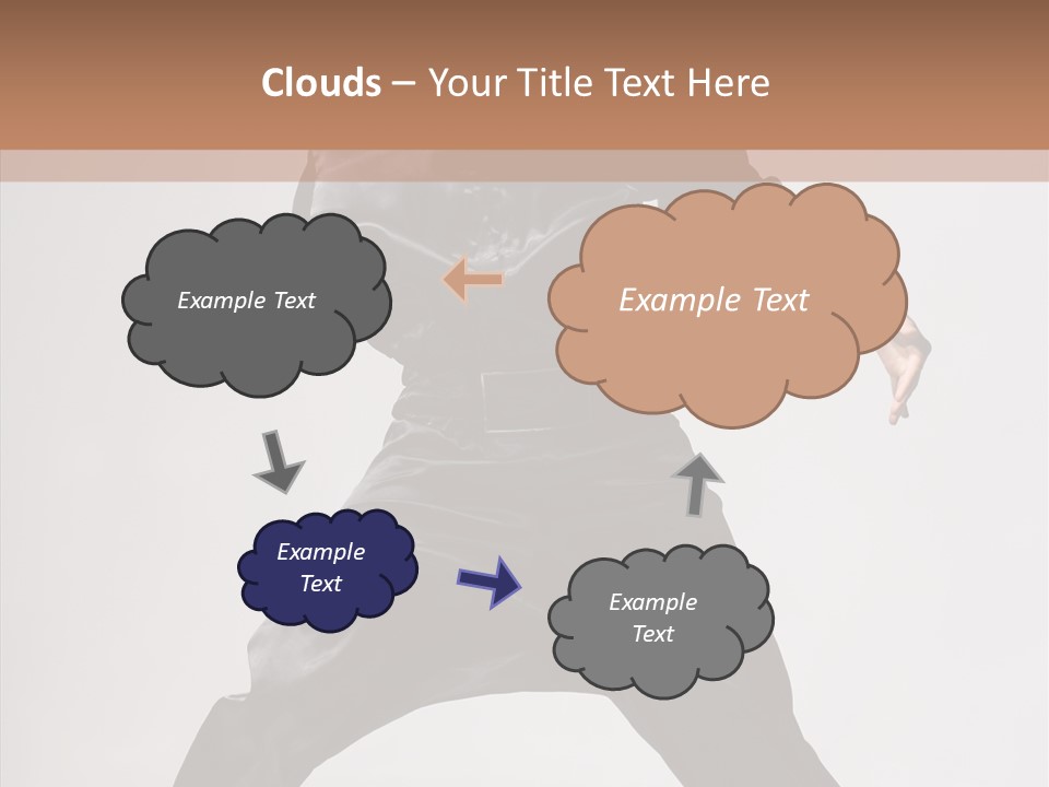 Young Exercise Fashion PowerPoint Template