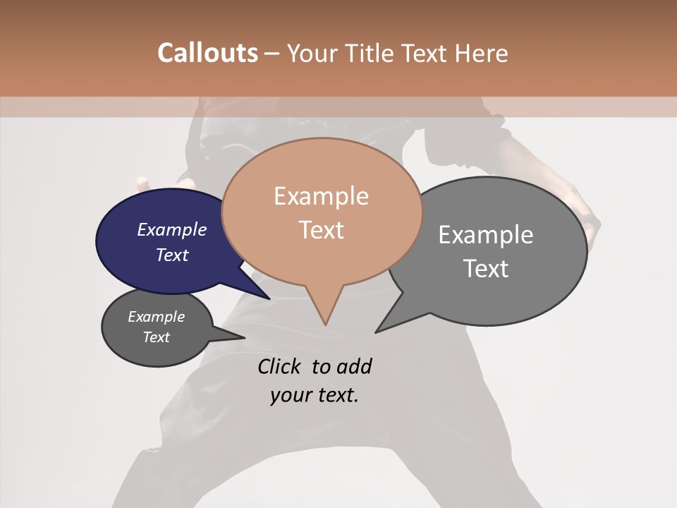 Young Exercise Fashion PowerPoint Template