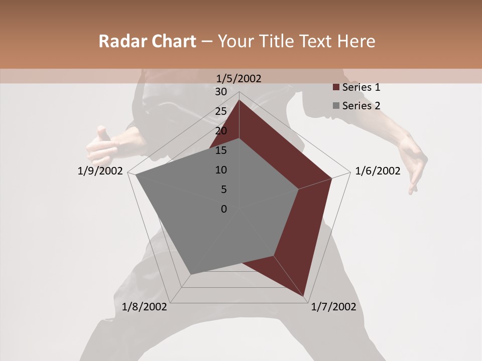 Young Exercise Fashion PowerPoint Template