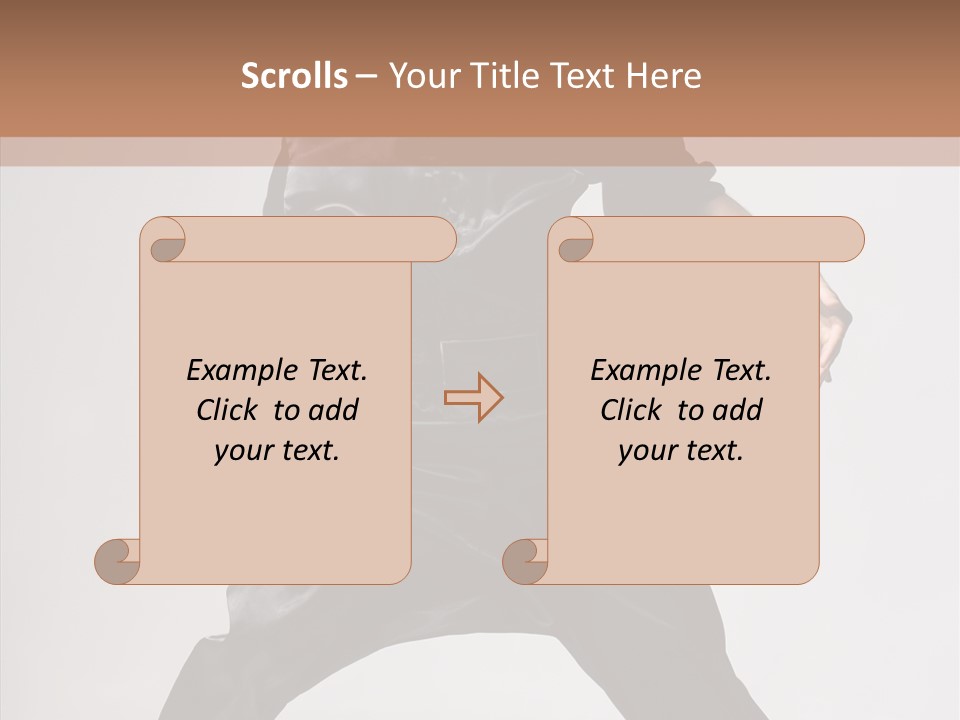 Young Exercise Fashion PowerPoint Template
