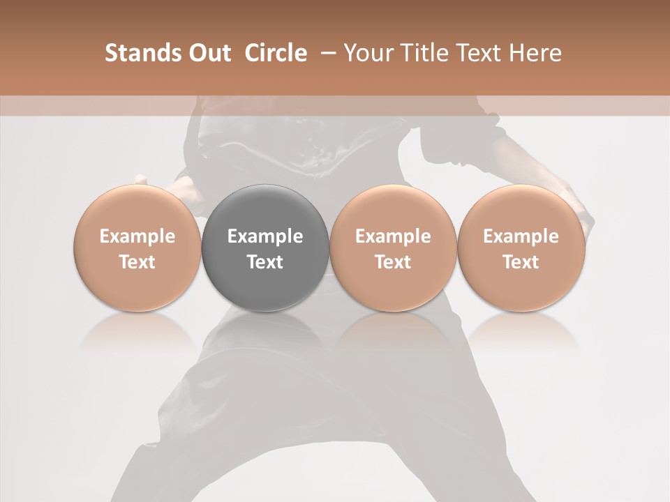 Young Exercise Fashion PowerPoint Template