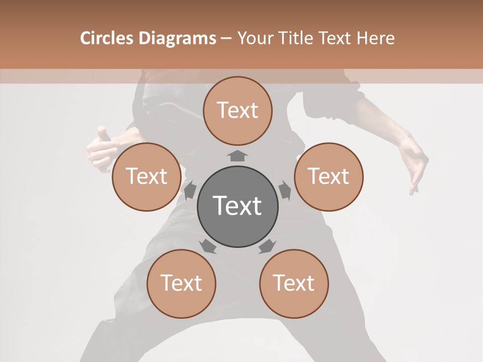 Young Exercise Fashion PowerPoint Template