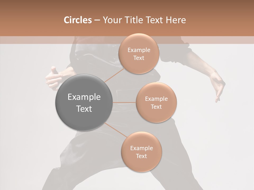 Young Exercise Fashion PowerPoint Template