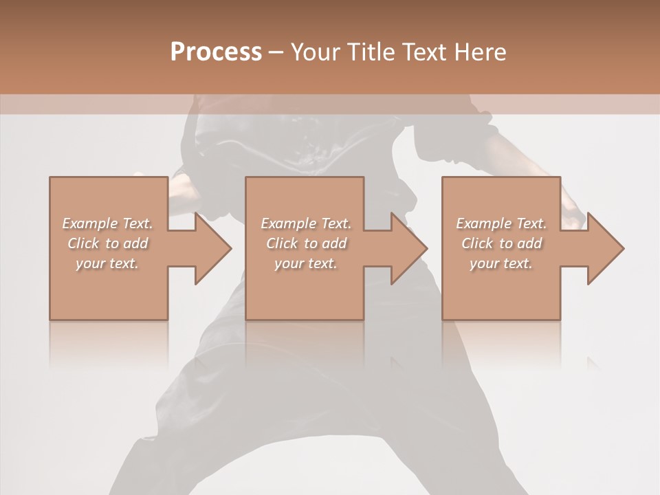 Young Exercise Fashion PowerPoint Template