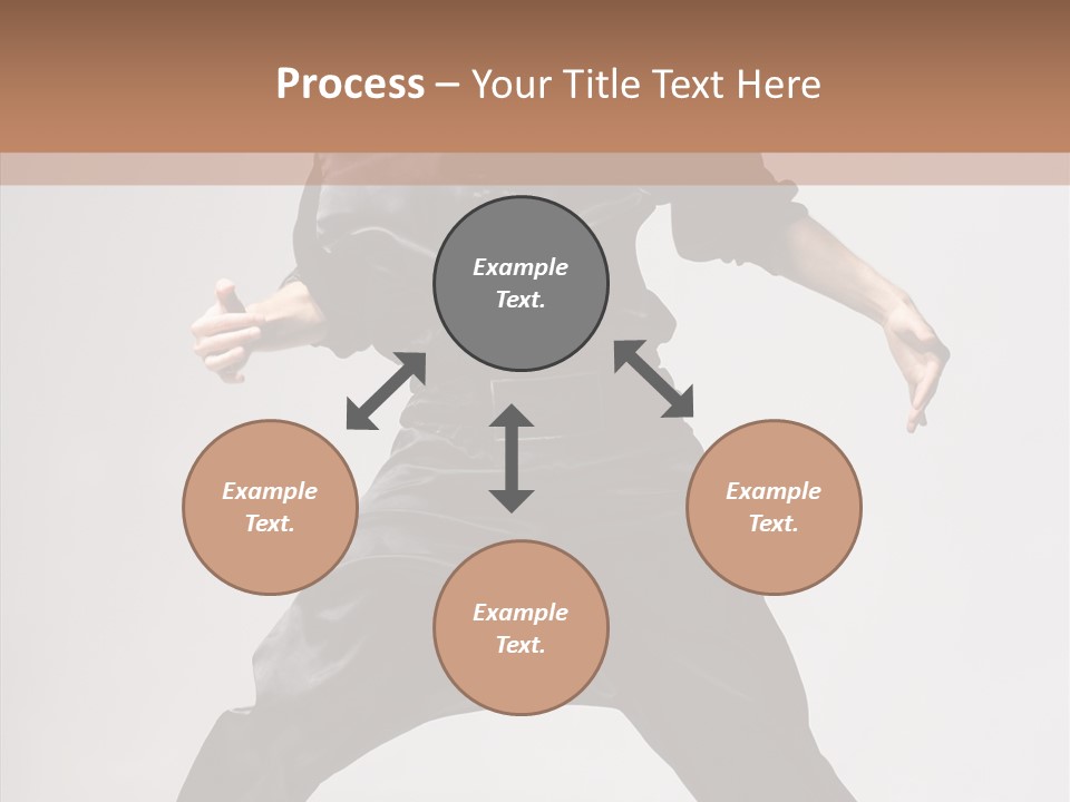 Young Exercise Fashion PowerPoint Template