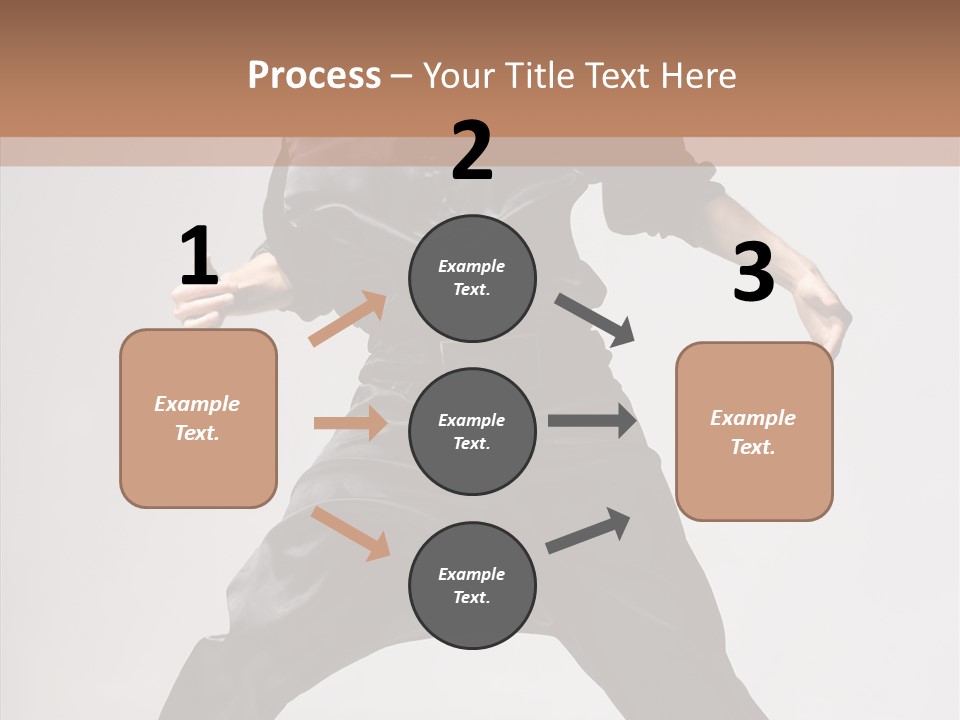 Young Exercise Fashion PowerPoint Template