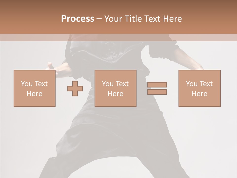 Young Exercise Fashion PowerPoint Template