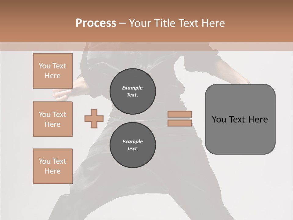Young Exercise Fashion PowerPoint Template
