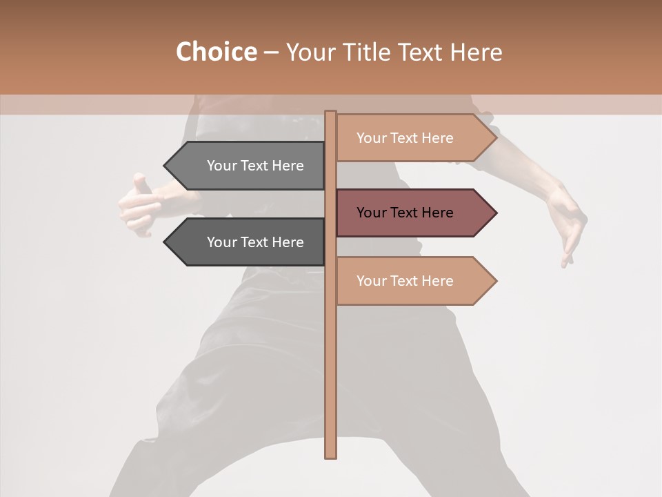 Young Exercise Fashion PowerPoint Template