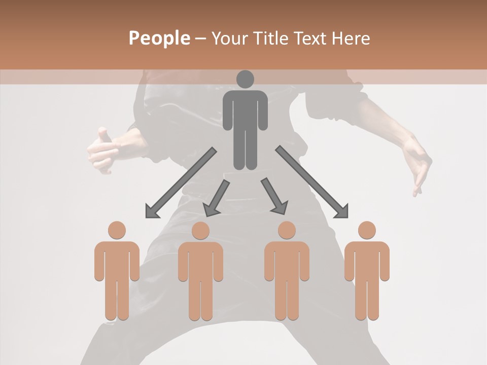 Young Exercise Fashion PowerPoint Template