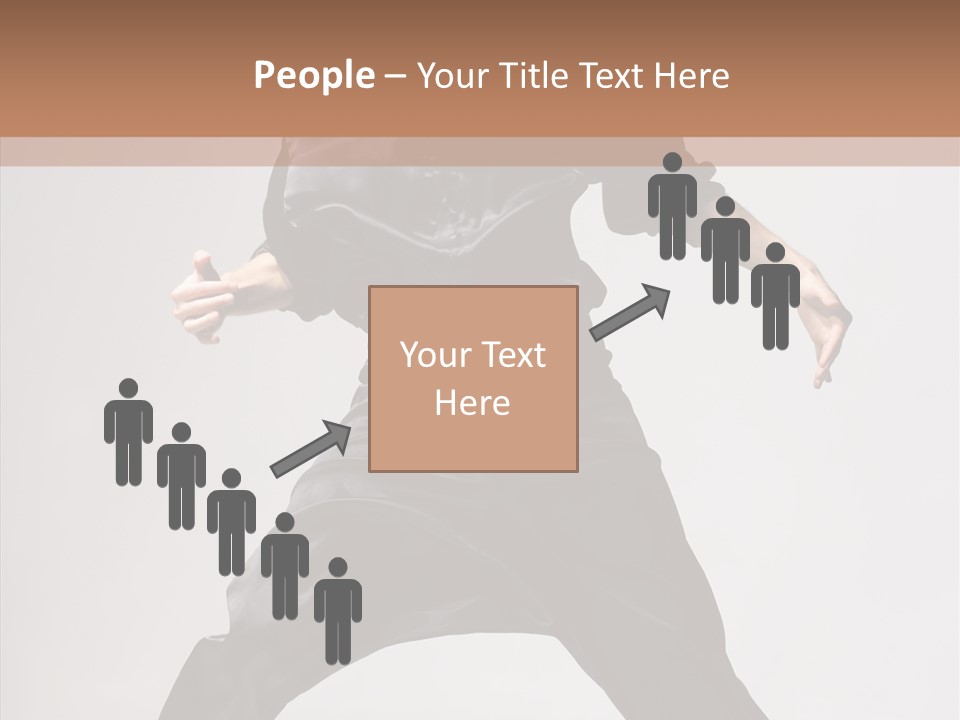 Young Exercise Fashion PowerPoint Template