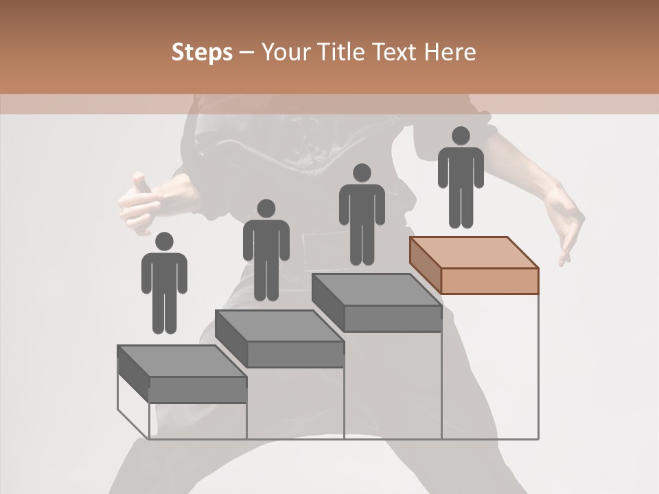 Young Exercise Fashion PowerPoint Template