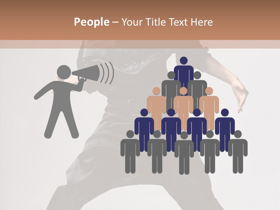 Young Exercise Fashion PowerPoint Template