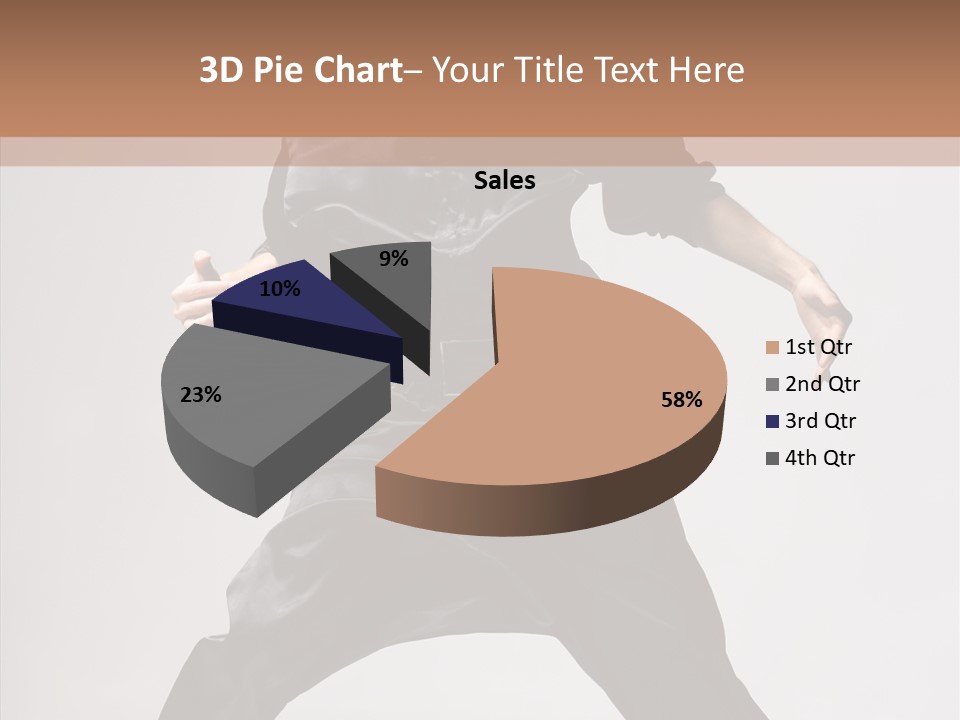 Young Exercise Fashion PowerPoint Template