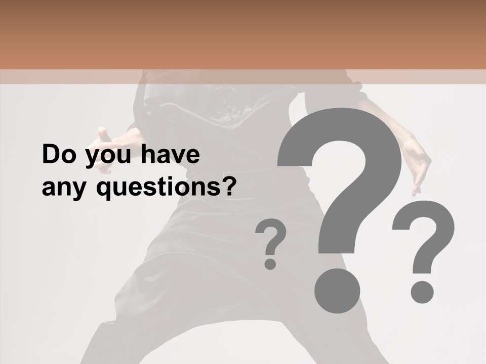 Young Exercise Fashion PowerPoint Template