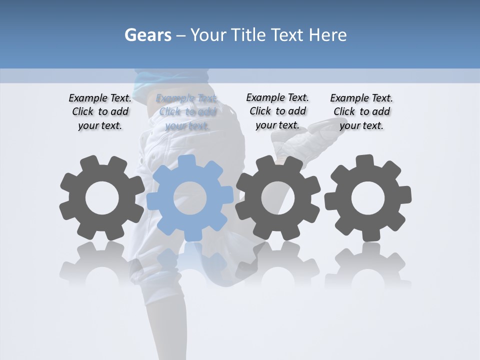 Jump Cool Motion PowerPoint Template