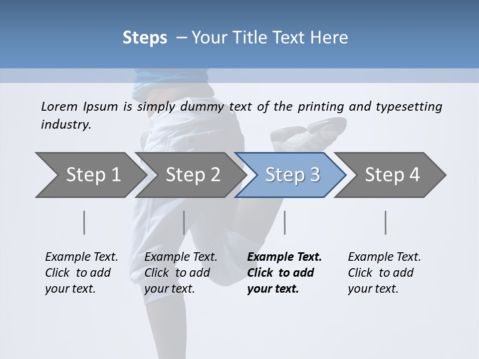 Jump Cool Motion PowerPoint Template