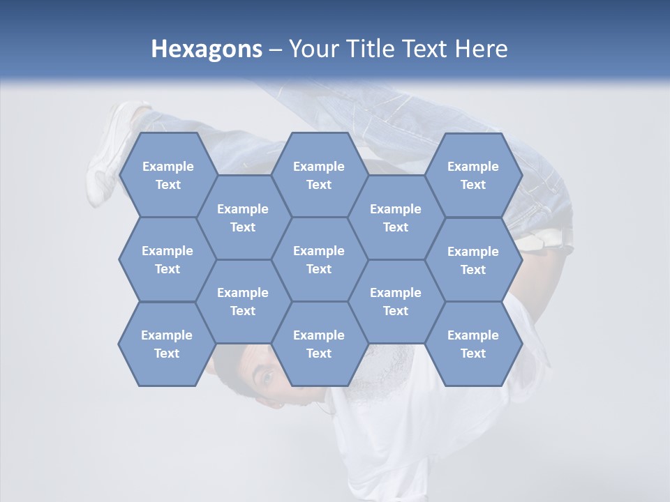 Pose  Boy PowerPoint Template