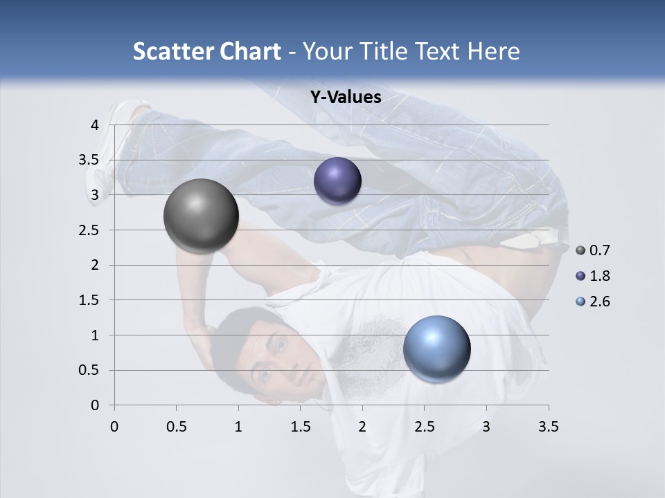 Pose  Boy PowerPoint Template