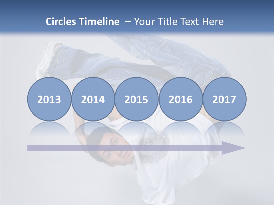 Pose  Boy PowerPoint Template