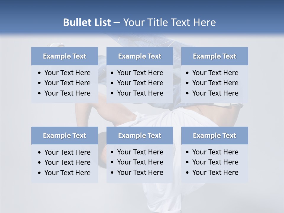 Pose  Boy PowerPoint Template