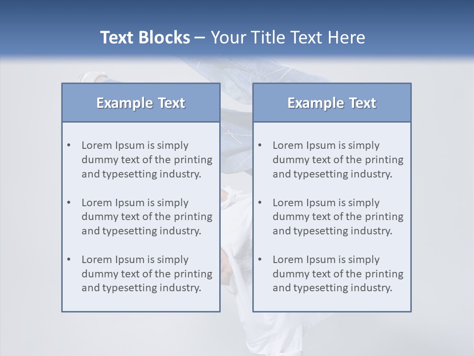 Pose  Boy PowerPoint Template