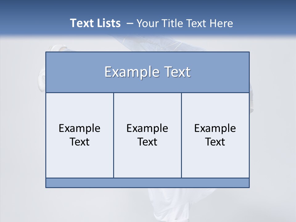 Pose  Boy PowerPoint Template