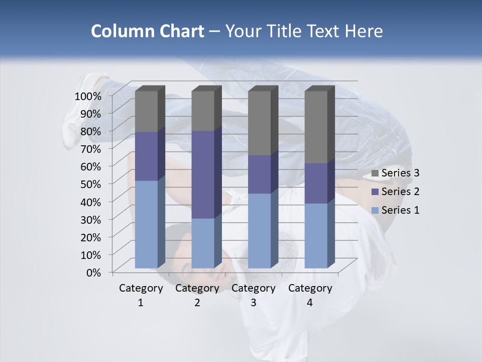 Pose  Boy PowerPoint Template