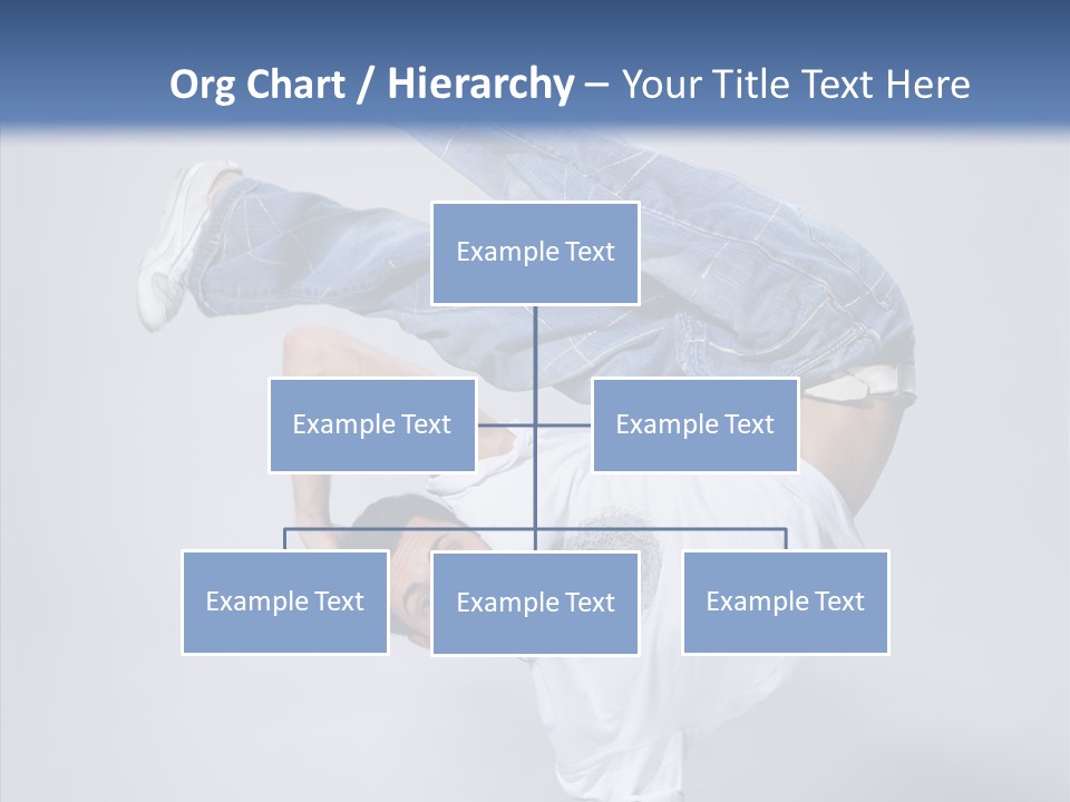 Pose  Boy PowerPoint Template