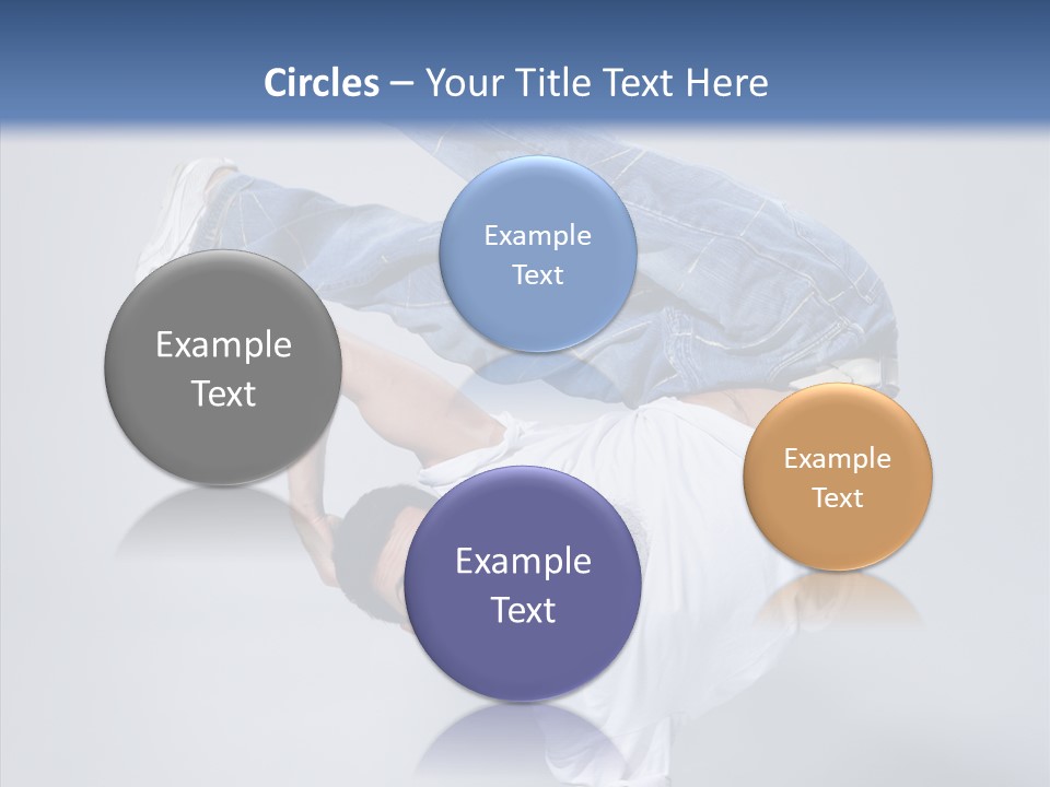 Pose  Boy PowerPoint Template