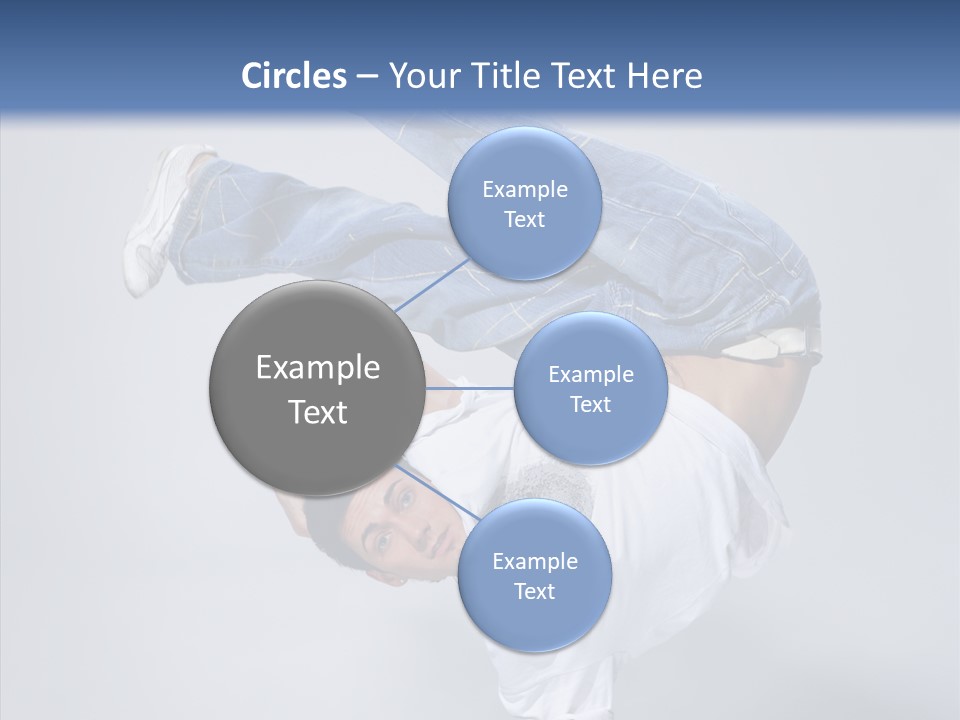 Pose  Boy PowerPoint Template