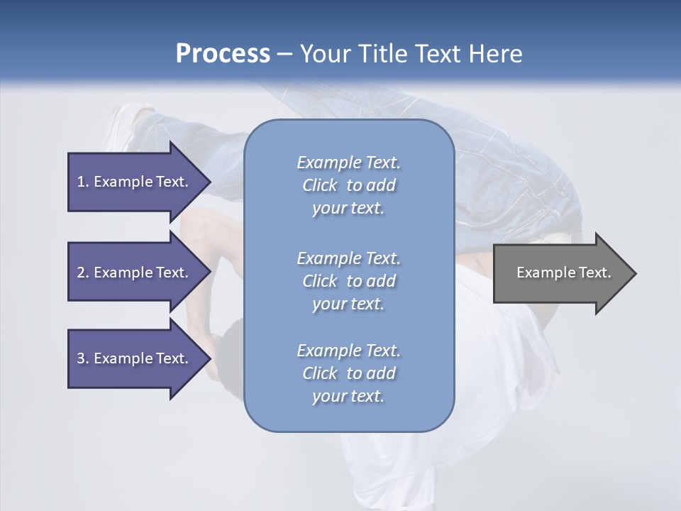 Pose  Boy PowerPoint Template