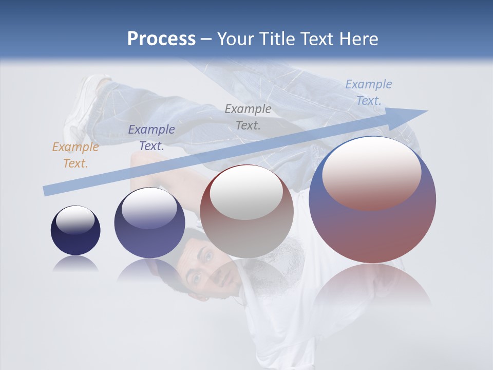 Pose  Boy PowerPoint Template