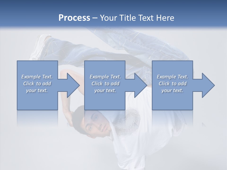 Pose  Boy PowerPoint Template