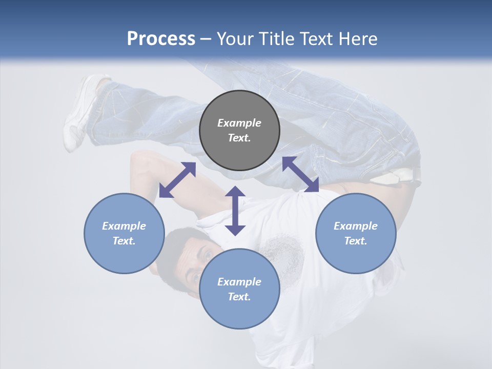 Pose  Boy PowerPoint Template