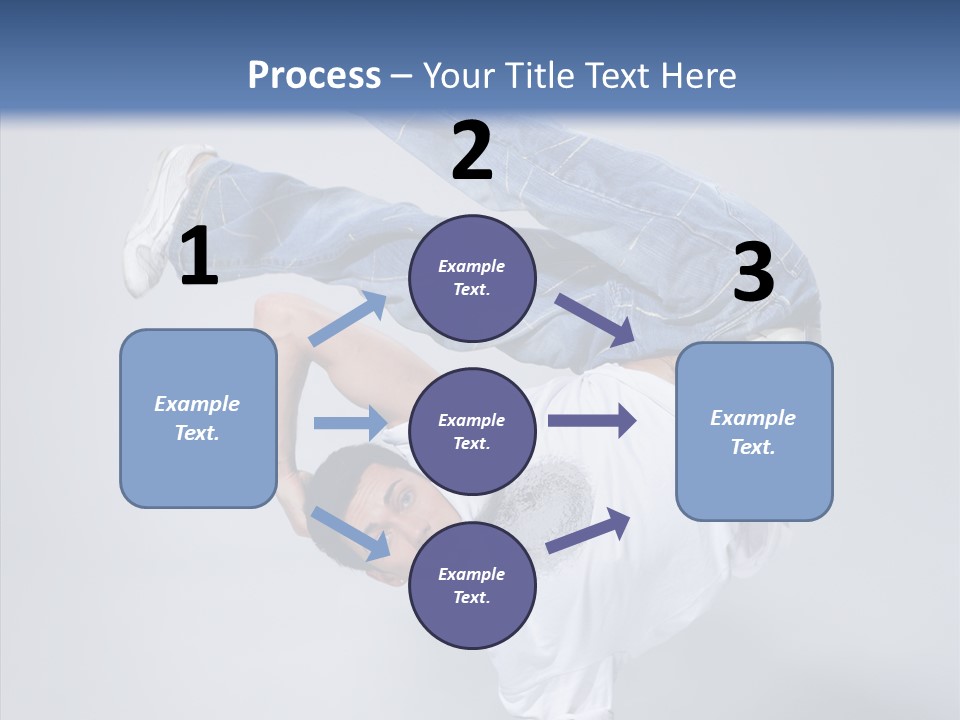 Pose  Boy PowerPoint Template