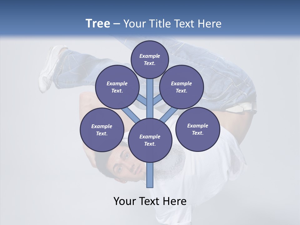 Pose  Boy PowerPoint Template