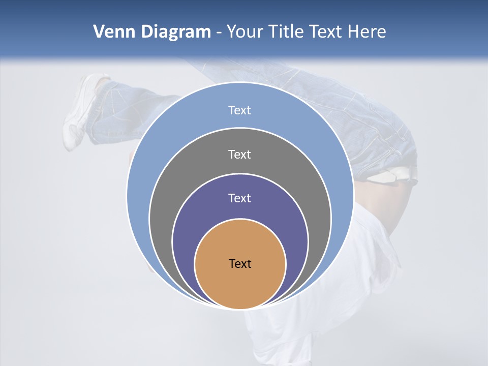 Pose  Boy PowerPoint Template