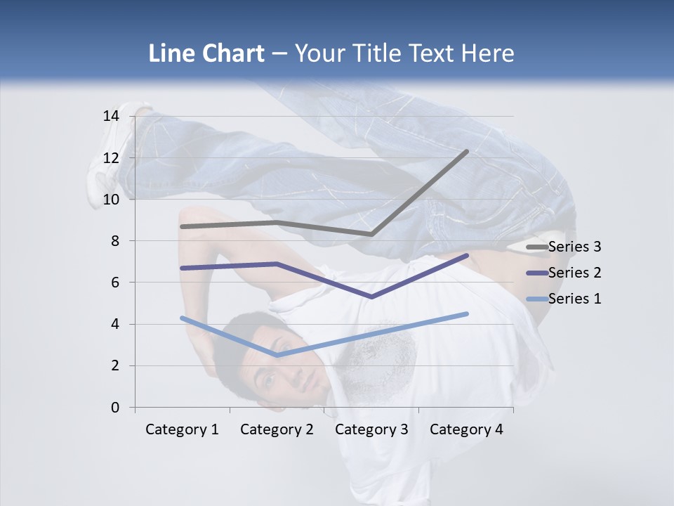 Pose  Boy PowerPoint Template