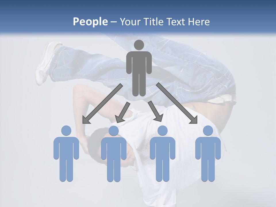 Pose  Boy PowerPoint Template