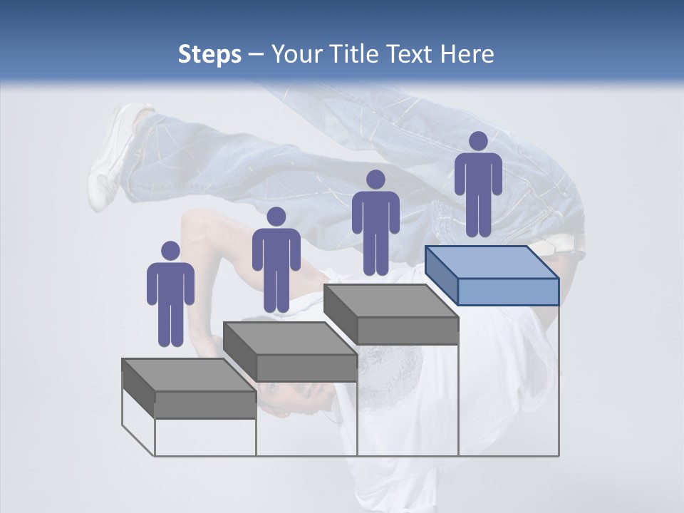 Pose  Boy PowerPoint Template